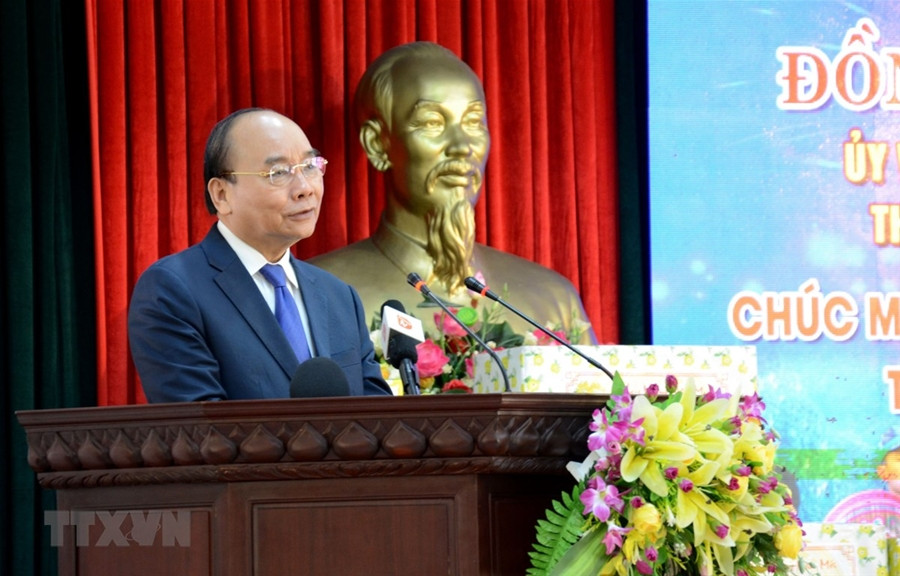 Thủ tướng Nguyễn Xuân Phúc thăm, chúc Tết các đơn vị tại Đà Nẵng